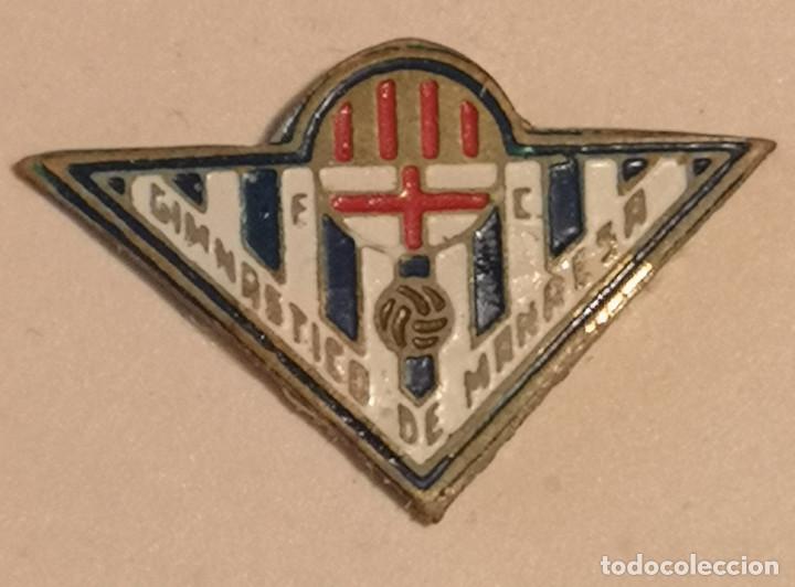 Sammelleidenschaft Sport: PIN FUTBOL - BARCELONA - MANRESA - FC GIMNASTCO DE MANRESA