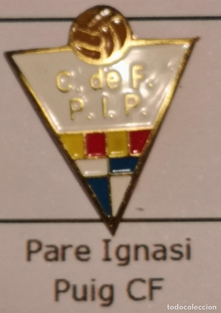 Sammelleidenschaft Sport: PIN FUTBOL - BARCELONA - MANRESA - CF PARE IGNASI PUIG