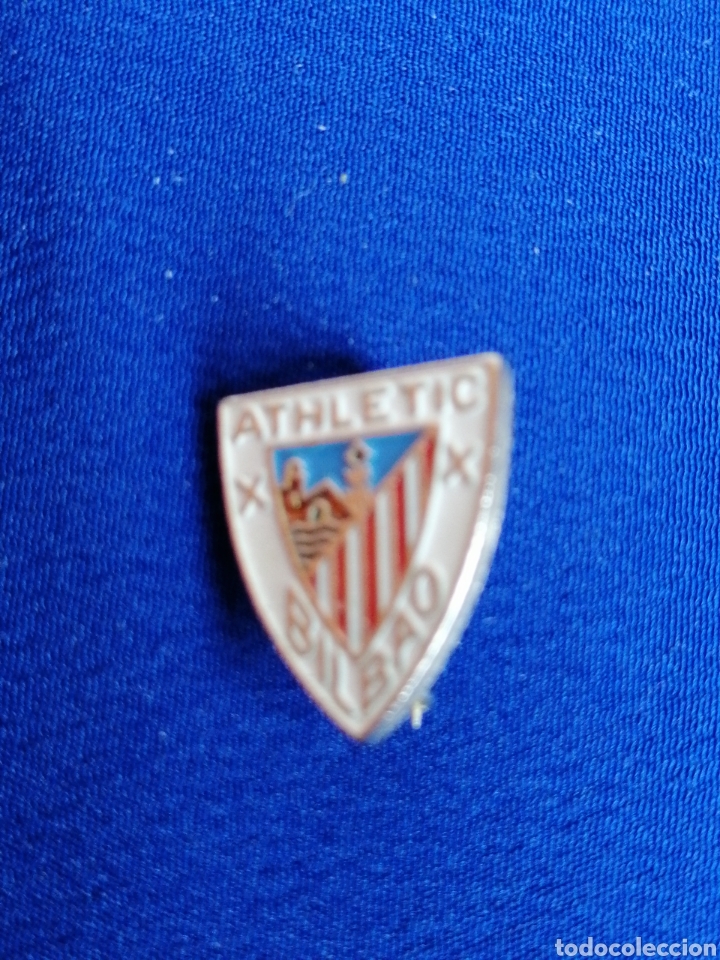 Coleccionismo deportivo: Atl&eacute;tico de Bilbao insignia de alfiler - Foto 1