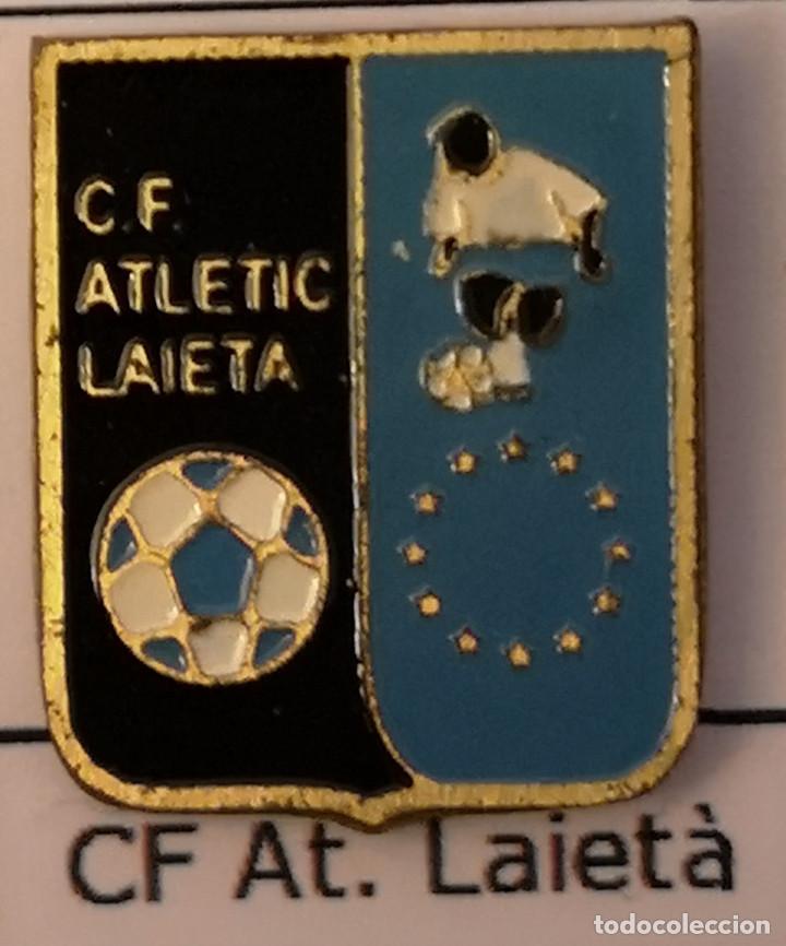 Sammelleidenschaft Sport: PIN FUTBOL - BARCELONA - MATARO - CF LAIETA