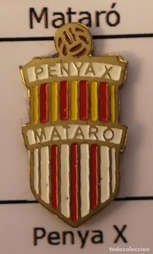 Sammelleidenschaft Sport: PIN FUTBOL - BARCELONA - MATARO - PENYA X