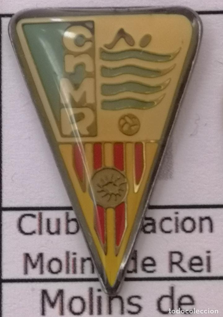 Sammelleidenschaft Sport: PIN FUTBOL - BARCELONA - MOLINS DE REI - CN MOLINS DE REI