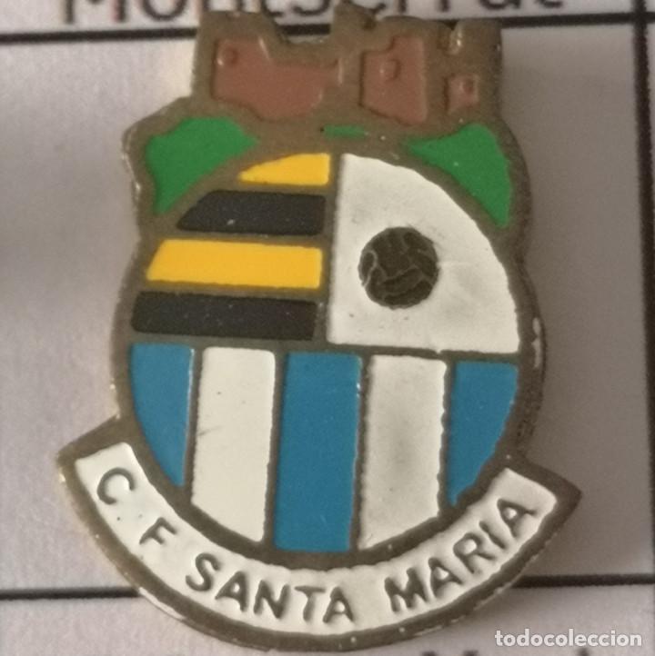 Collectionnisme sportif: PIN FUTBOL - BARCELONA - PALAFOLLS - CF SANTA MARIA