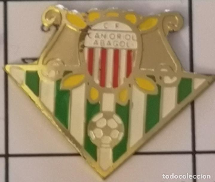 Sammelleidenschaft Sport: PIN FUTBOL - BARCELONA - RUBI - CF CAN ORIOL ABAGOL