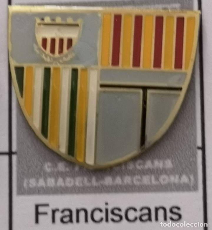 Colecionismo desportivo: PIN FUTBOL - BARCELONA - SABADELL - CE FRANCISCANS