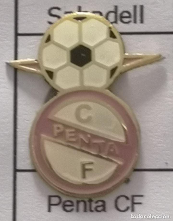 Colecionismo desportivo: PIN FUTBOL - BARCELONA - SABADELL - CF PENTA