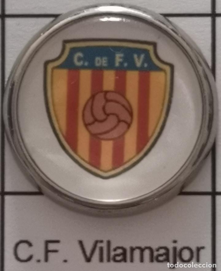Colecionismo desportivo: PIN FUTBOL - BARCELONA - SANT ANTONI DE VILAMAJOR - CF VILAMAJOR