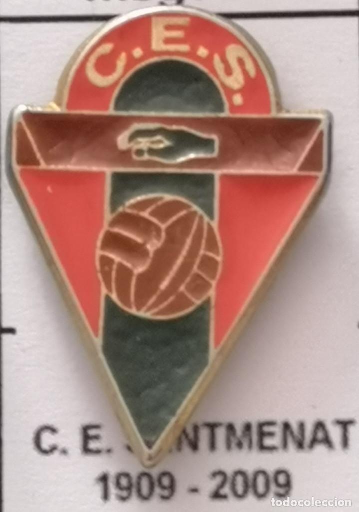 Collezionismo sportivo: PIN FUTBOL - BARCELONA - SENTMENAT - CE SENTMENAT