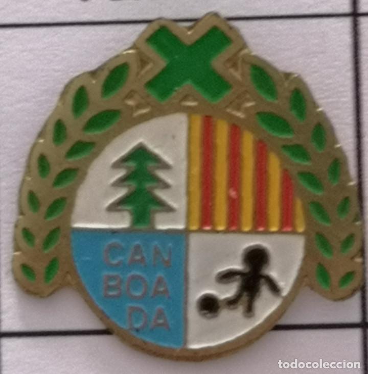 Collezionismo sportivo: PIN FUTBOL - BARCELONA - TERRASSA - CAN BOADA