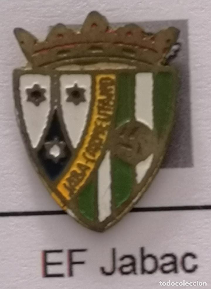 Collezionismo sportivo: PIN FUTBOL - BARCELONA - TERRASSA - EF JABAC