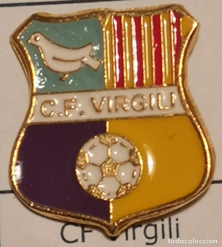 Collezionismo sportivo: PIN FUTBOL - BARCELONA - CF VIRGILI