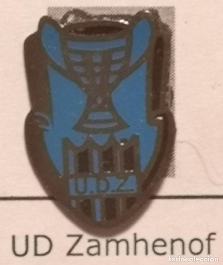 Collezionismo sportivo: PIN FUTBOL - BARCELONA - UD ZAMENHOF