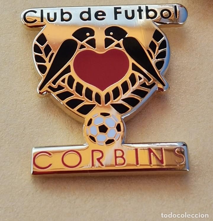 pin de fútbol... club de fútbol corbin... lérid - Buy Football pins on  todocoleccion