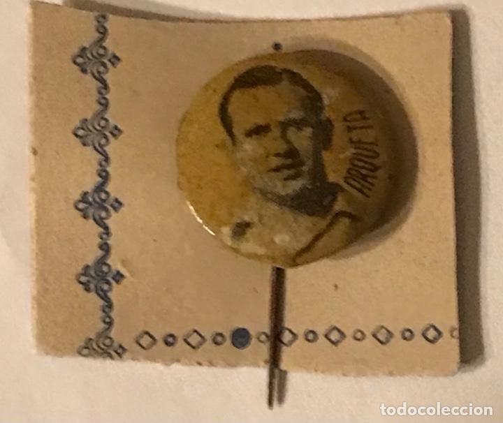 Collezionismo sportivo: Cromo pin de f&uacute;tbol Arqueta Ath Bilbao 1941/42