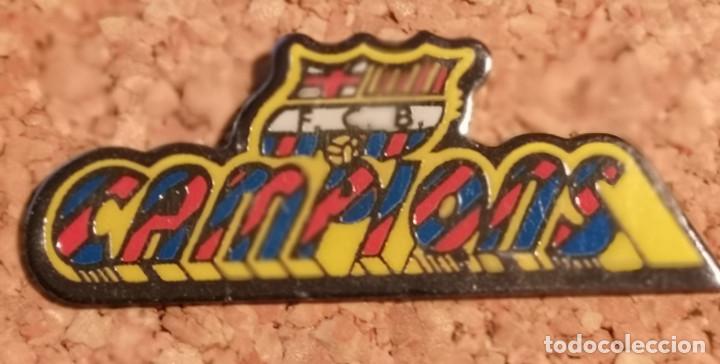 Sammelleidenschaft Sport: PIN FUTBOL - BARCELONA - BAR&Ccedil;A CAMPIONS