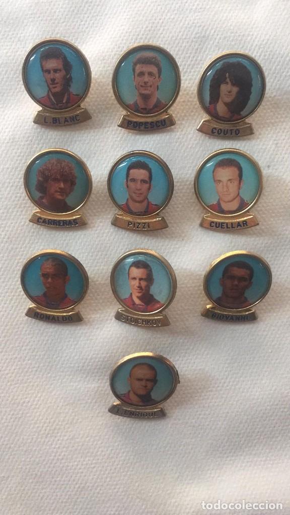 Collezionismo sportivo: PINS BAR&Ccedil;A - LOTE DE 10 FC BARCELONA - DIARIO SPORT FUTBOL - CHIC PINS