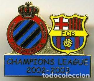 Collezionismo sportivo: FC BARCELONA - C BRUJAS KV (CHAMPIONS LEAGUE 2002-2003)