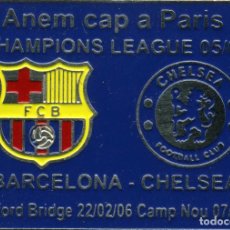 Coleccionismo deportivo: FC BARCELONA - CHELSEA FC (CHAMPIONS LEAGUE 2005-06)