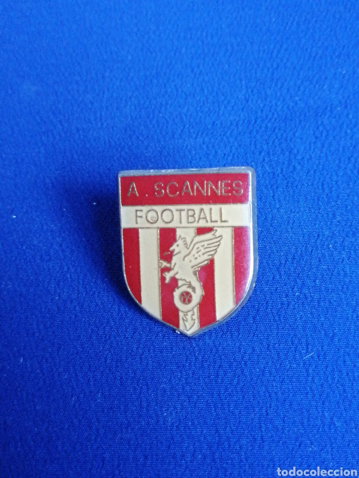 Coleccionismo deportivo: A. SCANNES FOOTBAL PIN - Foto 1