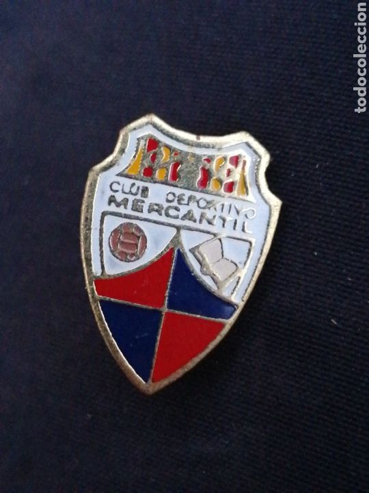 Coleccionismo deportivo: Pin insignia imperdible Club Deportivo Mercantil Catalunya