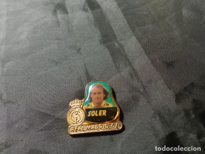 Sammelleidenschaft Sport: Pin Soler Real Madrid con la aguja cortada