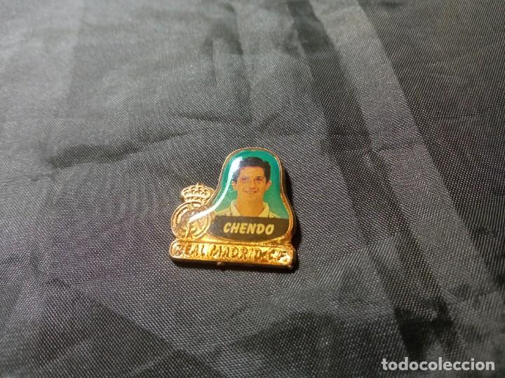 Sammelleidenschaft Sport: Pin Chendo Real Madrid con la aguja cortada