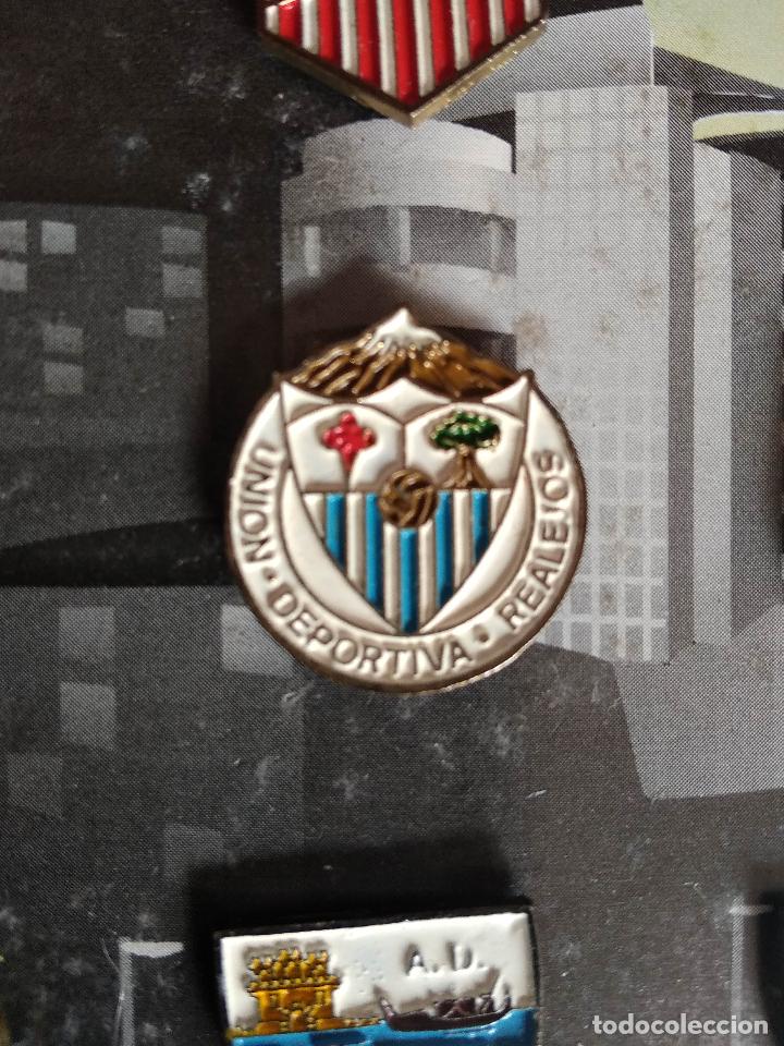 Coleccionismo deportivo: PIN DE FUTBOL ESCUDO UNION DEPORTIVA REALEJOS TENERIFE