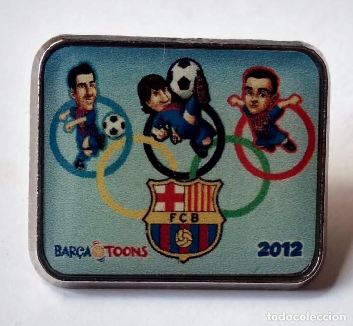 Sammelleidenschaft Sport: PIN BARCA BAR&Ccedil;A TOONS- BARCELONA 2012 CAMPEON - CAMPIONS - LEO MESSI - XAVI