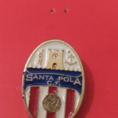 Coleccionismo deportivo: PINS DE FÚTBOL SANTA POLA CF. ALICANTE. VALENCIA