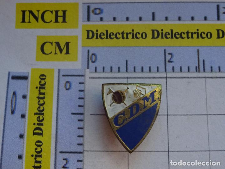 Sammelleidenschaft Sport: INSIGNIA DE OJAL SOLAPA. F&Uacute;TBOL. CLUB DEPORTIVO M&Oacute;STOLES. MADRID CDM.