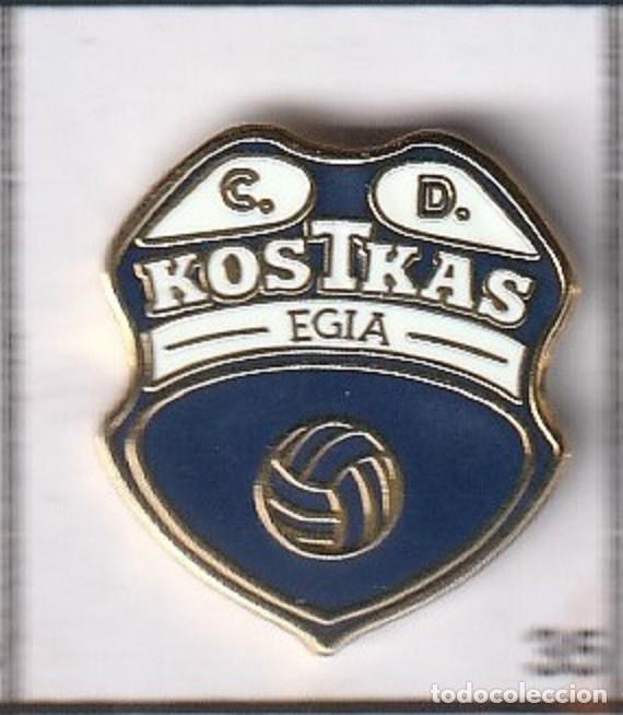 Colecionismo desportivo: Pin de Futbol CD Kostkas Donostia San Sebastian Gipuzkoa