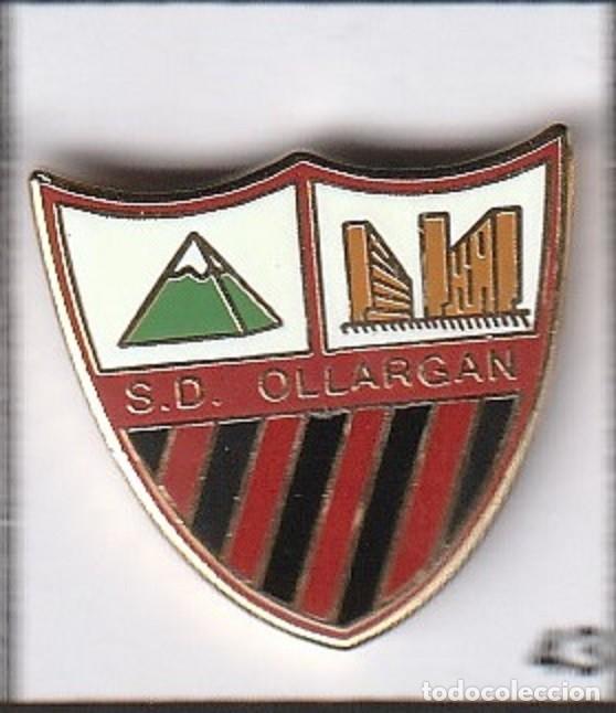 Collezionismo sportivo: Pin de futbol del Club SD Ollargan Bilbao Bizkaia