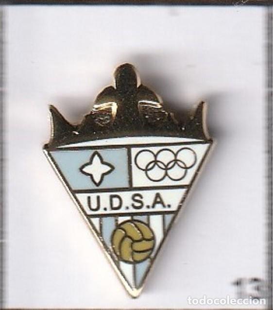 Colecionismo desportivo: Pin de futbol del Club UD San Antonio Ermua Bizkaia Vizcaya