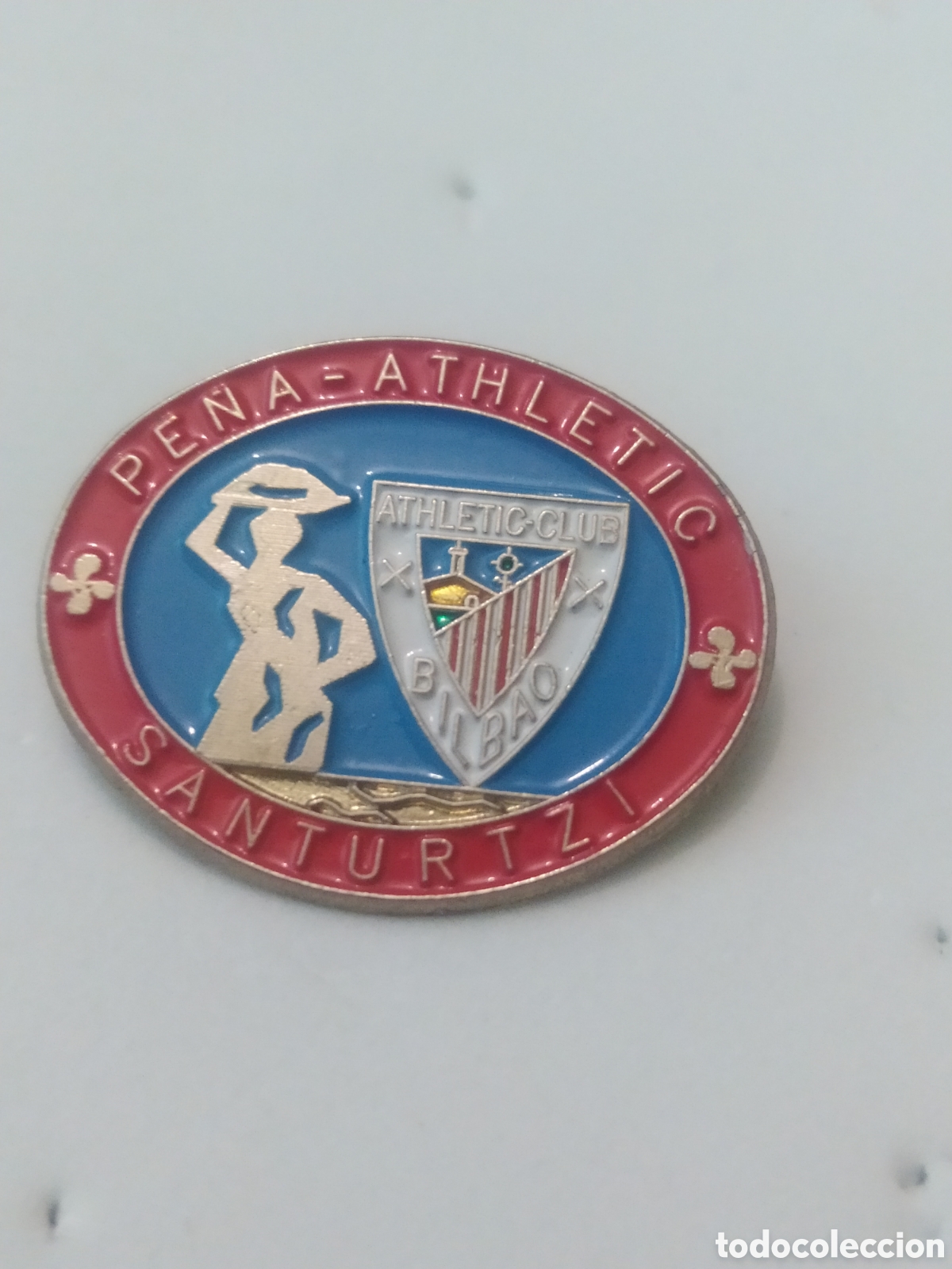 Sammelleidenschaft Sport: PINS DE PE&Ntilde;AS. PE&Ntilde;AS ATHLETIC SANTURZI