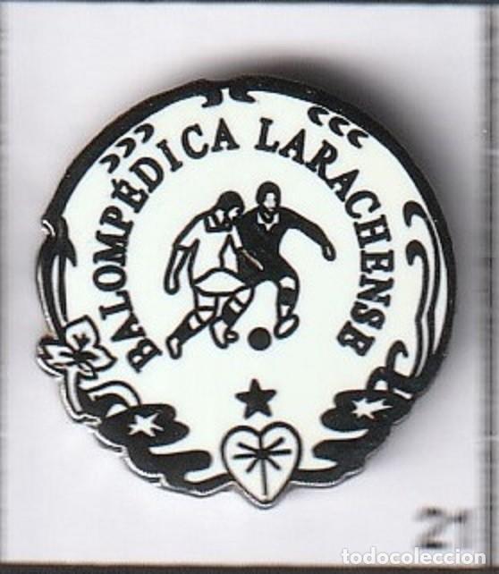 Collezionismo sportivo: Pin de Futbol Balompedica Larachense Larache Protectorado Marroqui