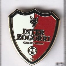 Coleccionismo deportivo: PIN DE FUTBOL INDARTSU CD INTER ZOGORRI BILBAO BIZKAIA VIZCAYA. Lote 366132881