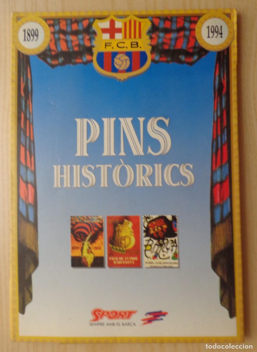 Coleccionismo deportivo: COLECCION PINS HISTORICS BAR&Ccedil;A 1994 - Foto 1