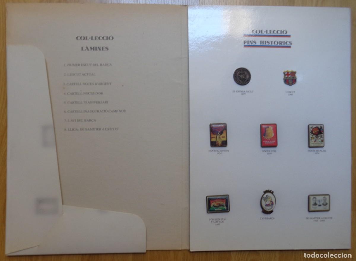 Coleccionismo deportivo: COLECCION PINS HISTORICS BAR&Ccedil;A 1994 - Foto 2