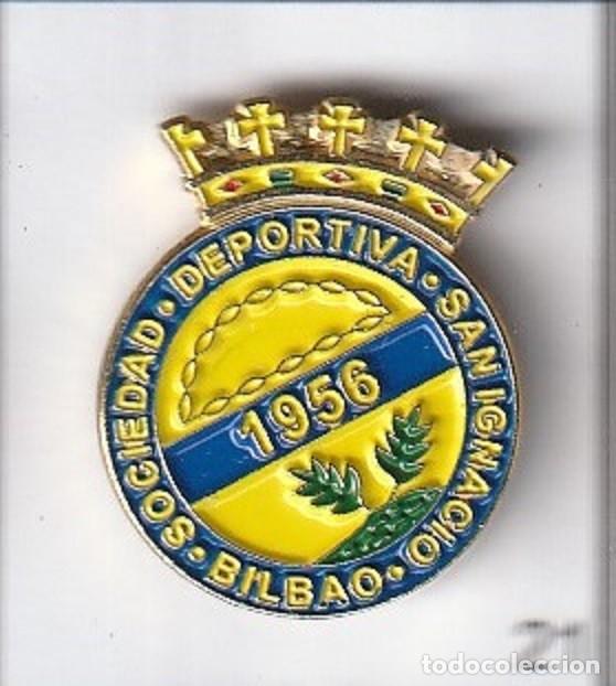 Collezionismo sportivo: Pin de futbol Oficial del Club SD San Ignacio Bilbao