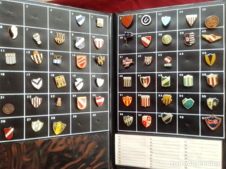 Sports collectibles: Argentina. Colecci&oacute;n de 276 insignias de f&uacute;tbol argentinas