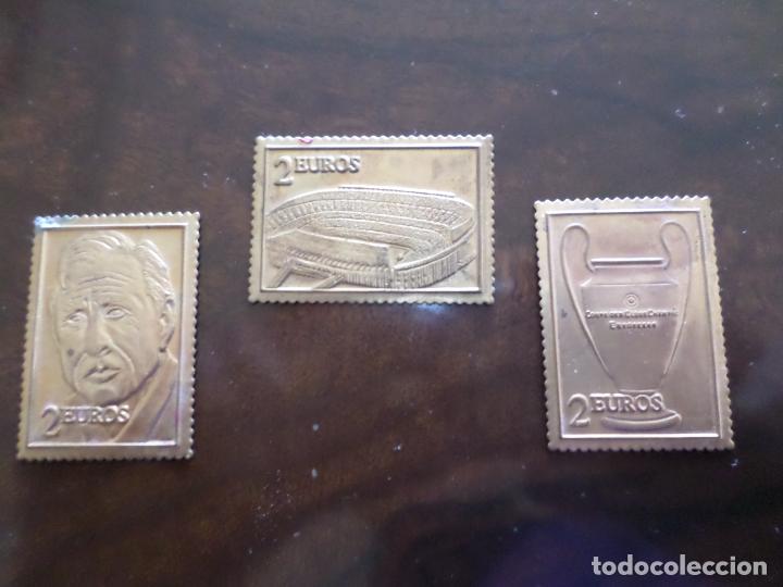 Collezionismo sportivo: SELLOS DE LATON FUTBOL CLUB BARCELONA