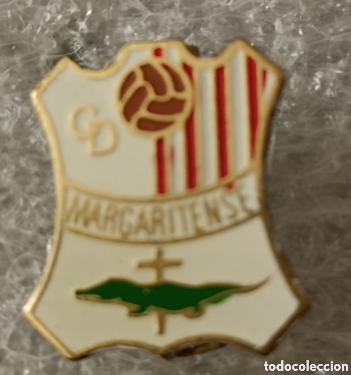Collezionismo sportivo: PIN FUTBOL INSIGNIA, C.D. MARGARITENSE