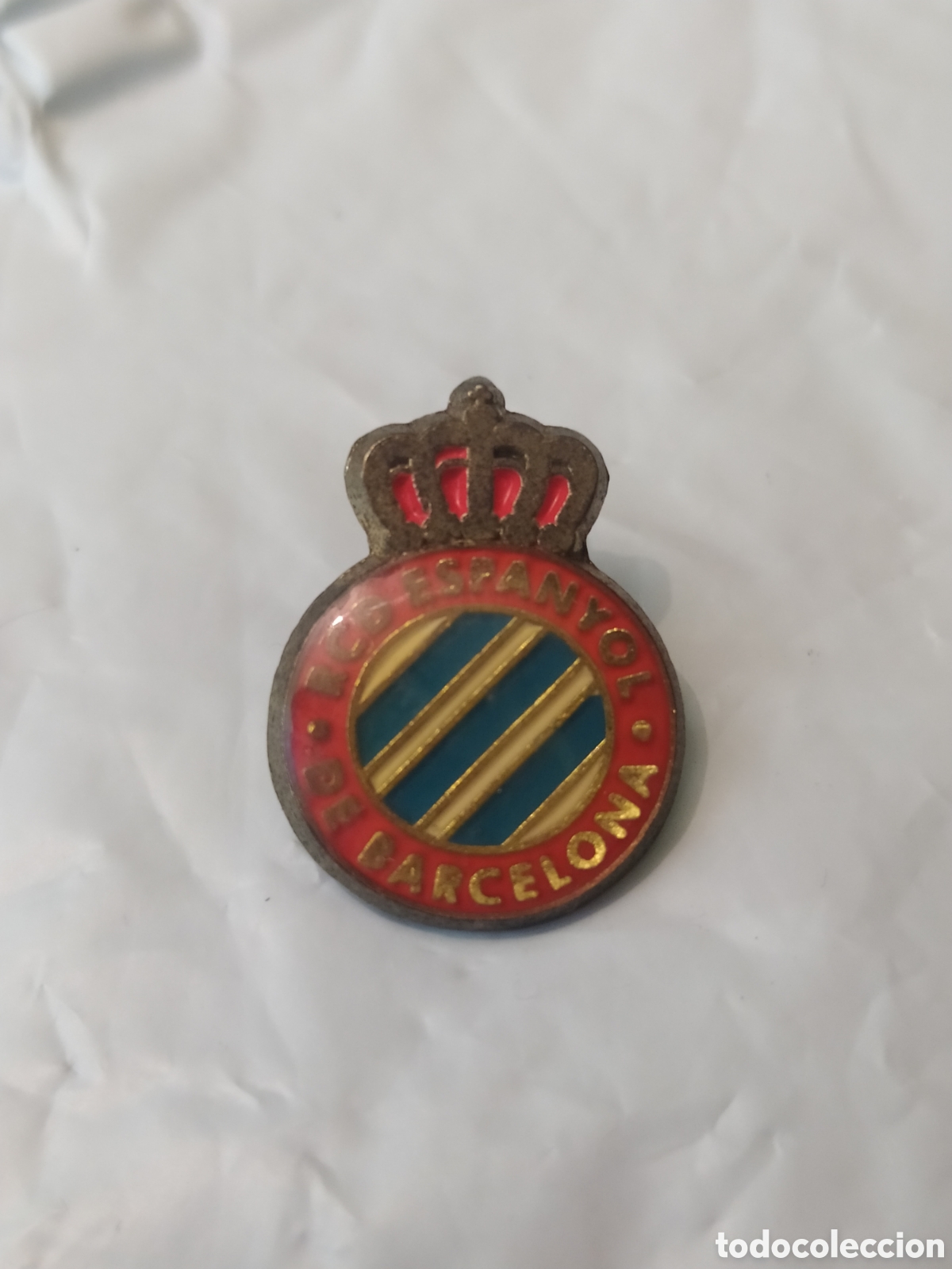 Collectionnisme sportif: PINS DE F&Uacute;TBOL OFICIAL R. C. D. ESPA&Ntilde;OL BARCELONA