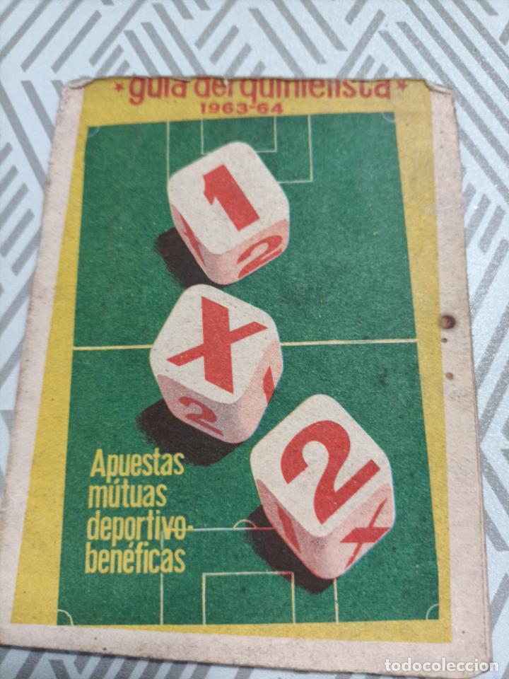 Coleccionismo deportivo: Calendario de partidos de f&uacute;tbol temporada 63-64 gu&iacute;a de quinielas. Cordoba