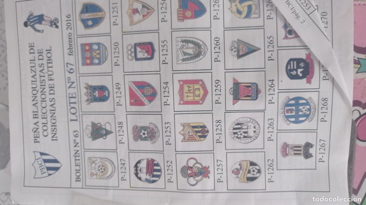 Collectionnisme sportif: Lote 24 Pines clubs futbol