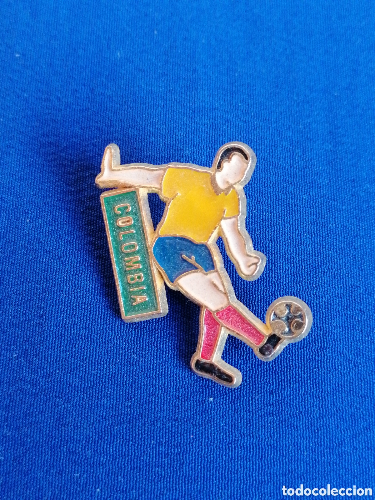 Coleccionismo deportivo: SELECCI&Oacute;N COLOMBIA PIN - Foto 1