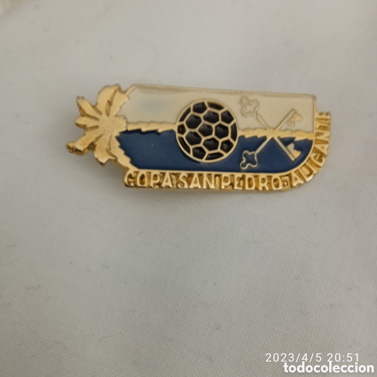 Collezionismo sportivo: Pin COPA SAN PEDRO ALICANTE