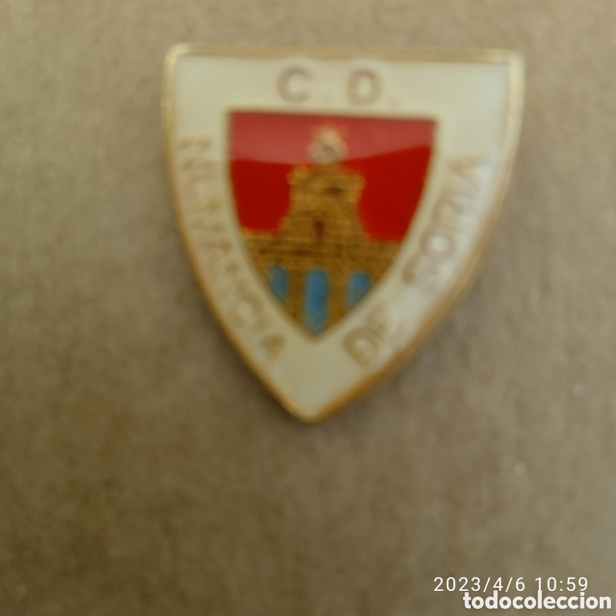 Collezionismo sportivo: PIN F&Uacute;TBOL CLUB NUMANCIA SORIA