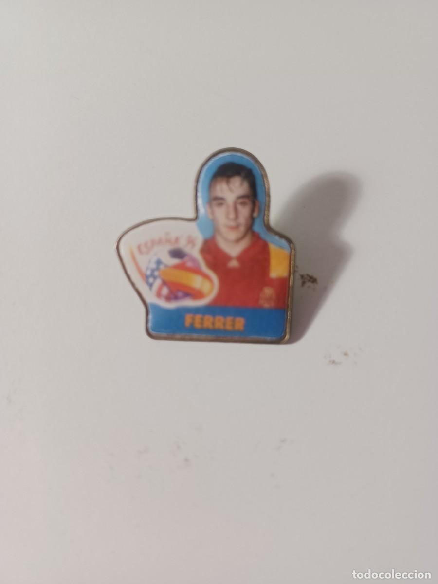 Coleccionismo deportivo: Pin Ferrer usa 94 - Foto 1