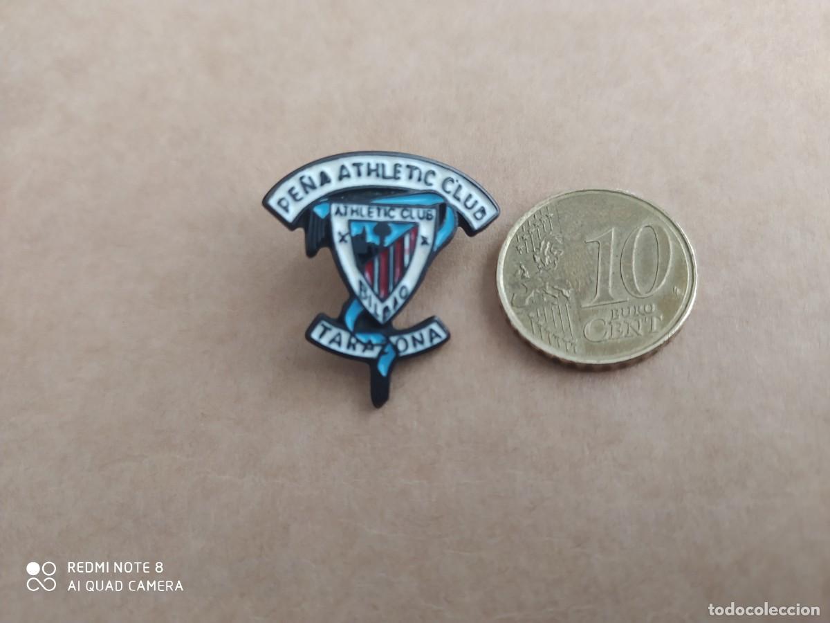 Collezionismo sportivo: PIN ATHLETIC DE BILBAO PIN PE&Ntilde;A TARAZONA